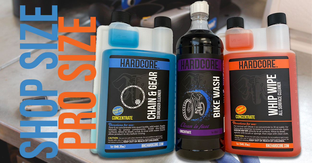 Hardcore Bike Care Products XL size